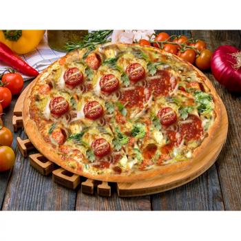 Pizza Pülümür bestellen | Schinken, Spinat & Spiegelei