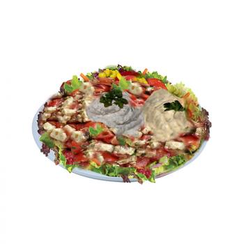 Tomatensalat mit Fetakäse, Zwiebeln und Oregano  Die leichte und frische Variante aus der Stadt der Liebe. Ein gemischter Salat für den bewussten Genuss