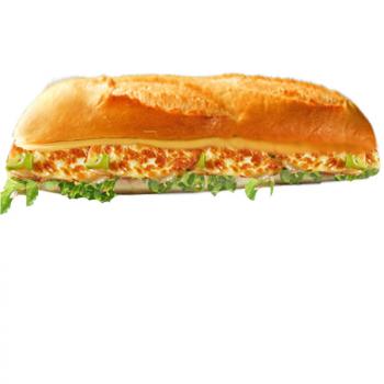 Halloumi Baguette online | Grillkäse & Frischer Salat