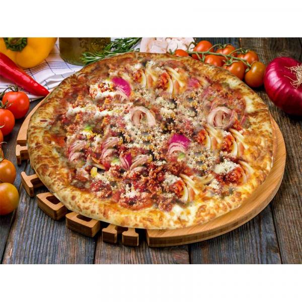 Pizza Alaska bestellen | Lachsfilet, Spinat & Mozzarella