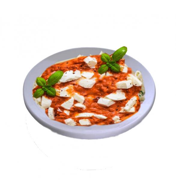 Pasta Maradona bestellen | Mozzarella, Tomaten, Basilikum
