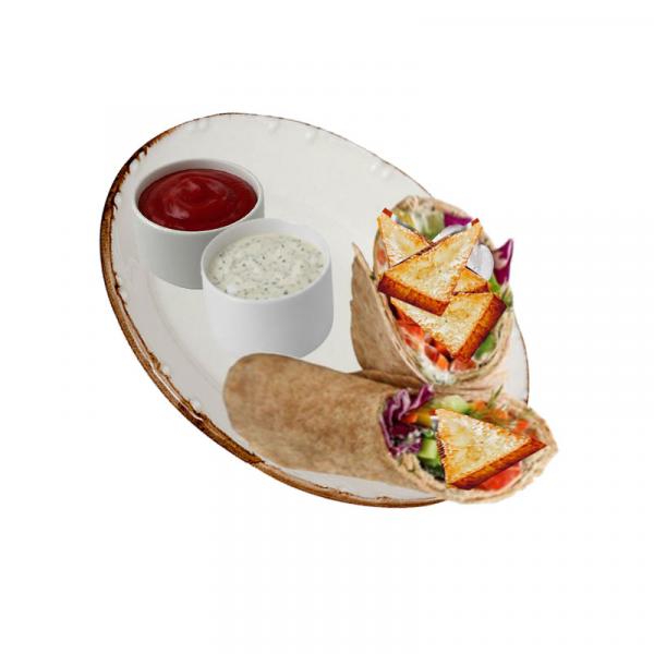 Entdecke unseren Lahmacun mit herzhaftem Grillkäse und Fleisch