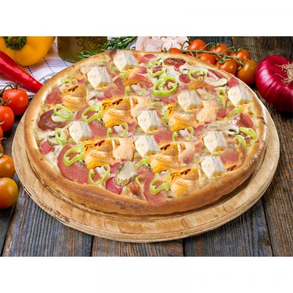 Pizza San Diego bestellen | Salami, Feta, Artischocken