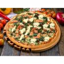 Pizza Alaska bestellen | Lachsfilet, Spinat & Mozzarella