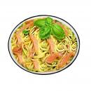 Spaghetti al Salmone bestellen | Lachs in Tomaten-Sahnesauce