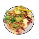 Döner im Fladenbrot mit Beilage & Soße